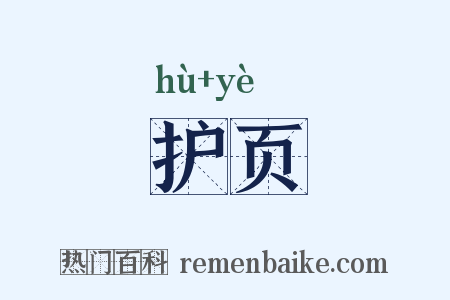护页是什么意思的图片